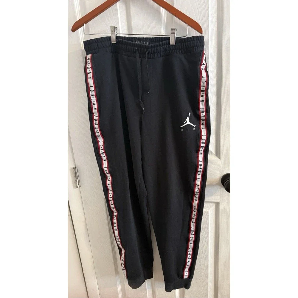 Air Jordan Jumpman Men’s Sweatsuit Size Medium Black Hoodie & Sweatpants